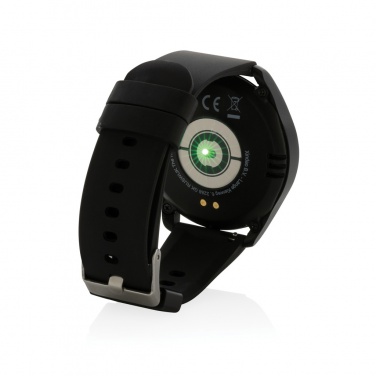 Logo trade promotional gift photo of: RCS recycled TPU Fit Watch round