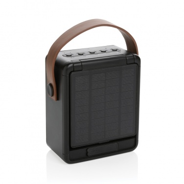 Logotrade promotional giveaways photo of: Skywave RCS recycled plastic solar speaker 12W