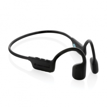 Logo trade corporate gifts image of: Urban Vitamin Glendale RCS rplastic air conductive headphone