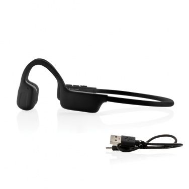 Logotrade promotional product picture of: Urban Vitamin Glendale RCS rplastic air conductive headphone