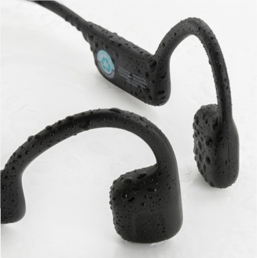 Logo trade promotional item photo of: Urban Vitamin Glendale RCS rplastic air conductive headphone