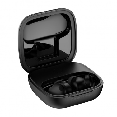 Logotrade business gift image of: Lakewood RCS recycled and repairable wireless earbuds