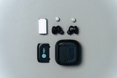 Logotrade corporate gift picture of: Lakewood RCS recycled and repairable wireless earbuds