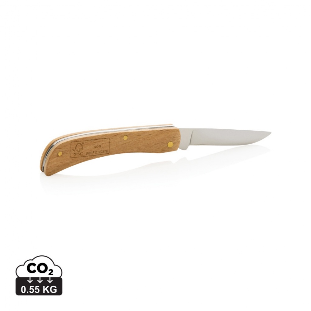 Logo trade promotional products picture of: Wooden knife