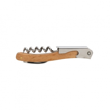 Logo trade promotional item photo of: Wooden Corkscrew