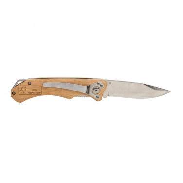 Logotrade advertising products photo of: Wooden outdoor knife