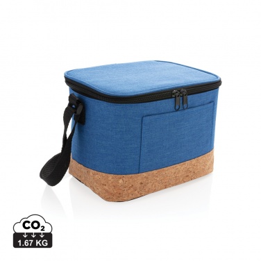 Logotrade promotional item picture of: Two tone cooler bag with cork detail