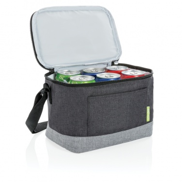 Logo trade promotional product photo of: Duo colour RPET cooler bag