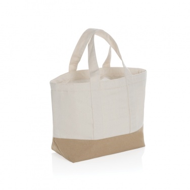 Logo trade promotional giveaways picture of: Impact Aware™ 285 gsm rcanvas cooler bag undyed