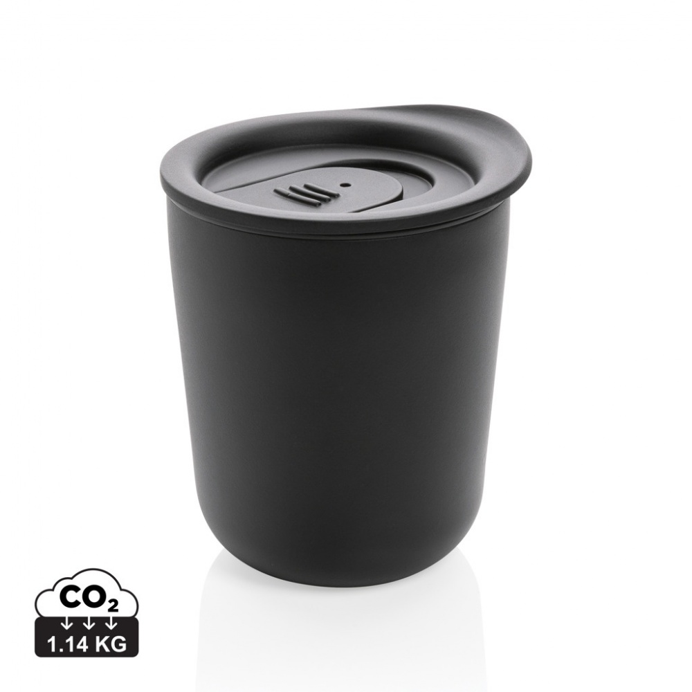 Logo trade promotional giveaway photo of: Simplistic antimicrobial coffee tumbler