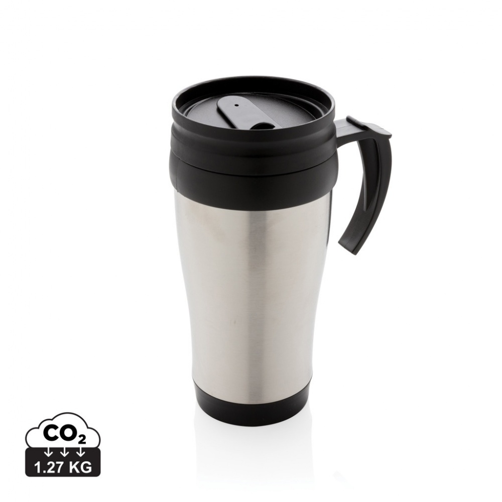 Logo trade promotional items image of: Stainless steel mug