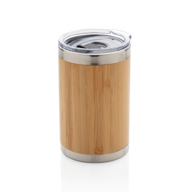 Logo trade advertising products picture of: Bamboo coffee to go tumbler