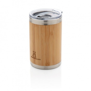 Logotrade promotional product image of: Bamboo coffee to go tumbler