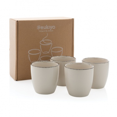 Logo trade promotional gifts image of: Ukiyo 4pcs drinkware set