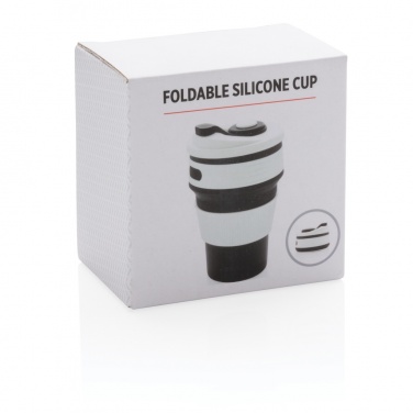 Logotrade corporate gift picture of: Foldable silicone cup