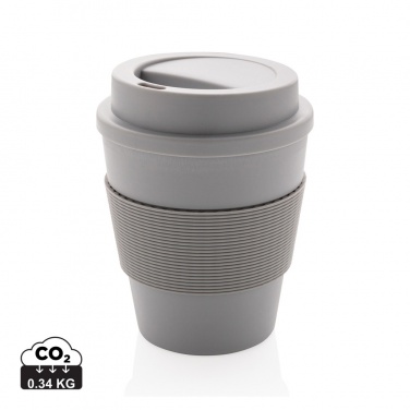 Logo trade promotional items image of: Reusable Coffee cup with screw lid 350ml