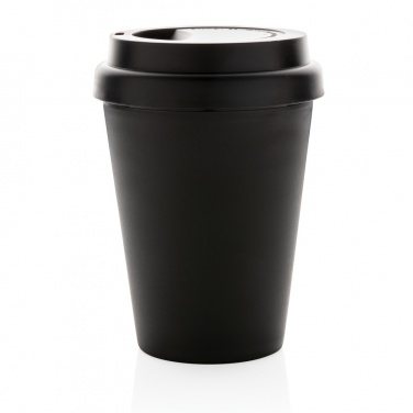 Logo trade promotional items picture of: Reusable double wall coffee cup 300ml