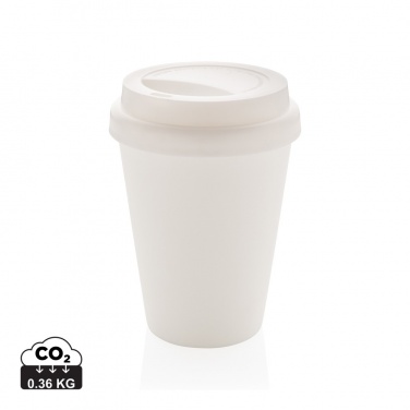 Logo trade promotional item photo of: Reusable double wall coffee cup 300ml