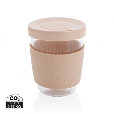 Logo trade advertising product photo of: Ukiyo borosilicate glass with silicone lid and sleeve