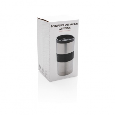 Logo trade promotional giveaways image of: Dishwasher safe vacuum coffee mug