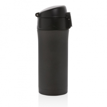 Logo trade promotional gift photo of: Metallic easy lock vacuum mug