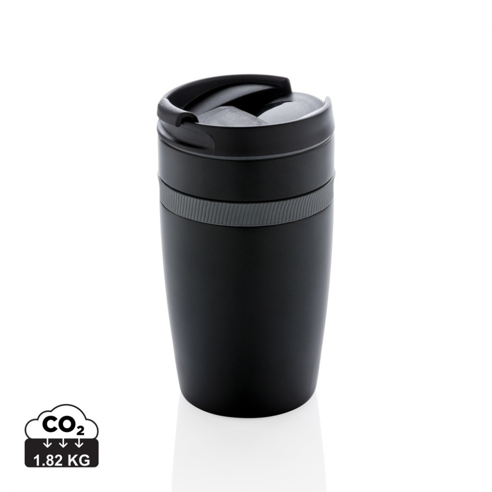 Logo trade promotional items image of: Sierra leak proof vacuum coffee tumbler