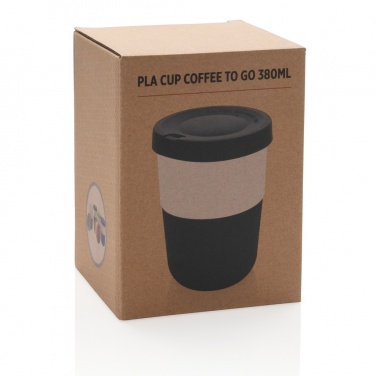 Logo trade corporate gifts image of: PLA cup coffee to go 380ml