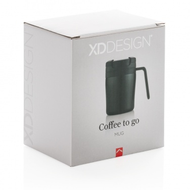 Logo trade promotional giveaways image of: Coffee to go mug