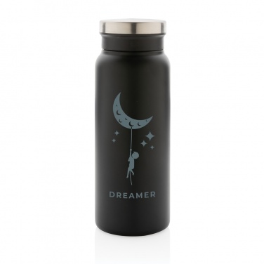 Logo trade promotional products image of: RCS Recycled stainless steel vacuum bottle 600ML