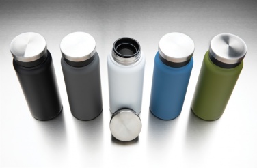 Logo trade promotional items picture of: RCS Recycled stainless steel vacuum bottle 600ML