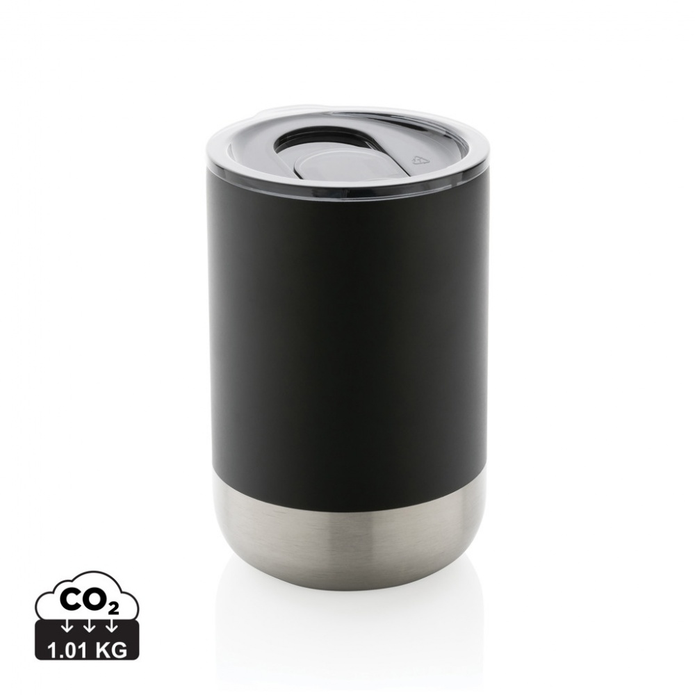 Logo trade business gifts image of: RCS recycled stainless steel tumbler