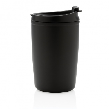 Logo trade business gifts image of: GRS Recycled PP tumbler with flip lid