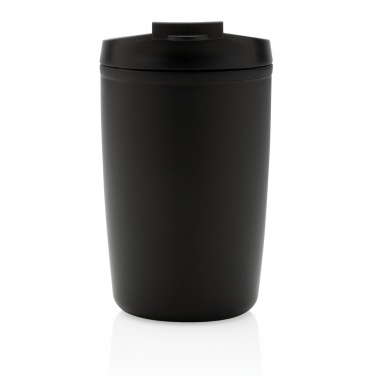 Logo trade business gifts image of: GRS Recycled PP tumbler with flip lid