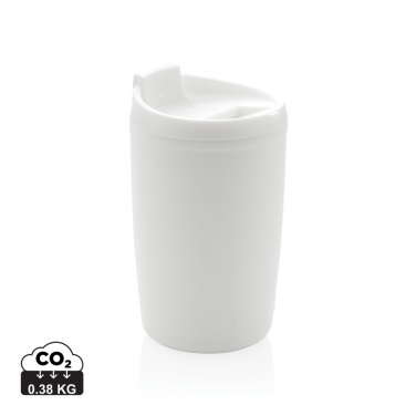 Logotrade advertising product picture of: GRS Recycled PP tumbler with flip lid