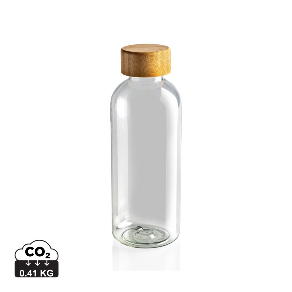 Logo trade promotional giveaway photo of: RCS RPET bottle with bamboo lid