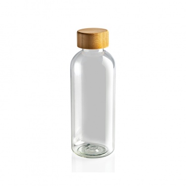 Logo trade promotional giveaway photo of: RCS RPET bottle with bamboo lid