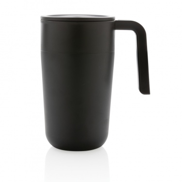 Logo trade promotional items picture of: GRS Recycled PP and SS mug with handle