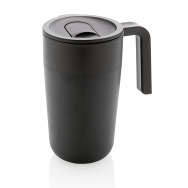 Logotrade promotional giveaway picture of: GRS Recycled PP and SS mug with handle