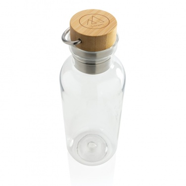 Logotrade business gift image of: RCS RPET bottle with bamboo lid and handle