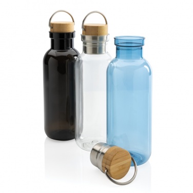 Logotrade promotional merchandise picture of: RCS RPET bottle with bamboo lid and handle