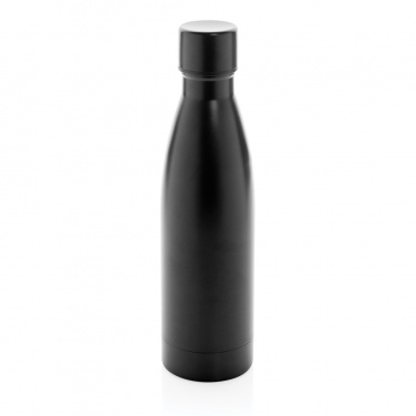 Logo trade promotional gifts image of: RCS Recycled stainless steel solid vacuum bottle