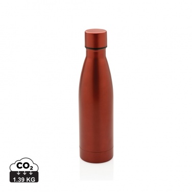 Logo trade advertising products image of: RCS Recycled stainless steel solid vacuum bottle