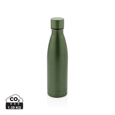 Logotrade promotional item picture of: RCS Recycled stainless steel solid vacuum bottle