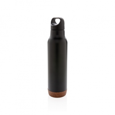 Logo trade promotional merchandise picture of: Cork leakproof vacuum flask