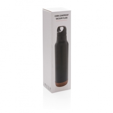 Logo trade promotional product photo of: Cork leakproof vacuum flask