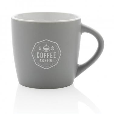 Logo trade promotional items picture of: Ceramic mug with coloured inner 300ml