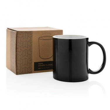 Logo trade promotional gifts picture of: Ceramic classic mug 350ml