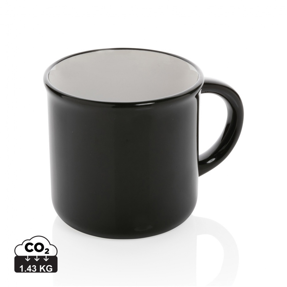 Logotrade promotional giveaway image of: Vintage ceramic mug 280ml