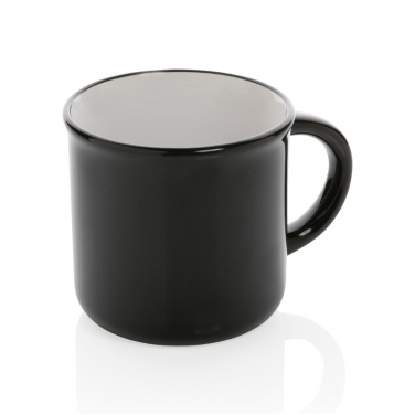 Logo trade promotional products image of: Vintage ceramic mug 280ml