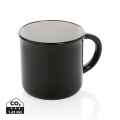 Vintage ceramic mug 280ml, black